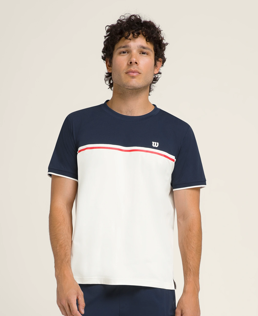Topspin Tee in Classic Navy