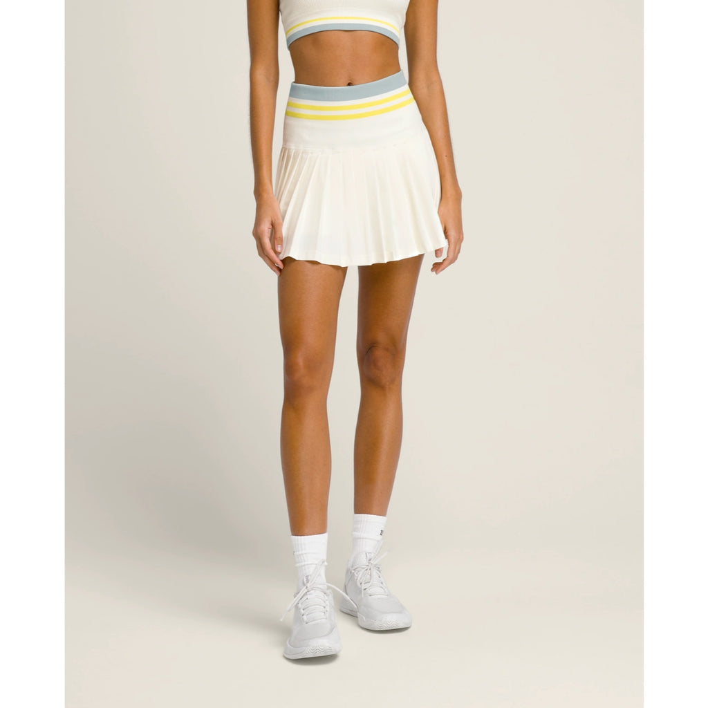 WILSON Midtown Tennis Skirt in Sandrift / Aurora