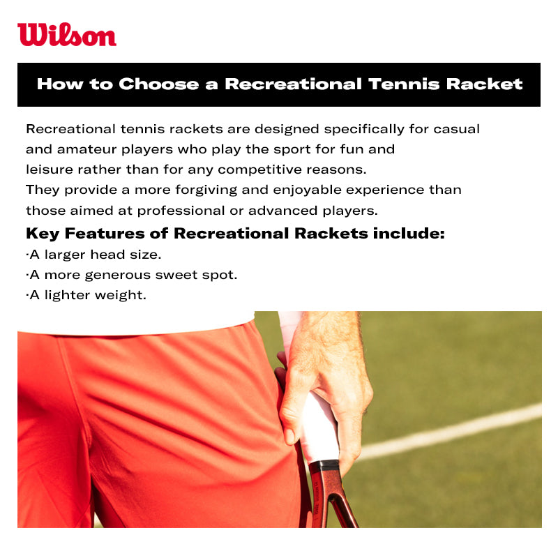 Ultra Power 103 Recreational Tennis Racket Strung WR146910U+