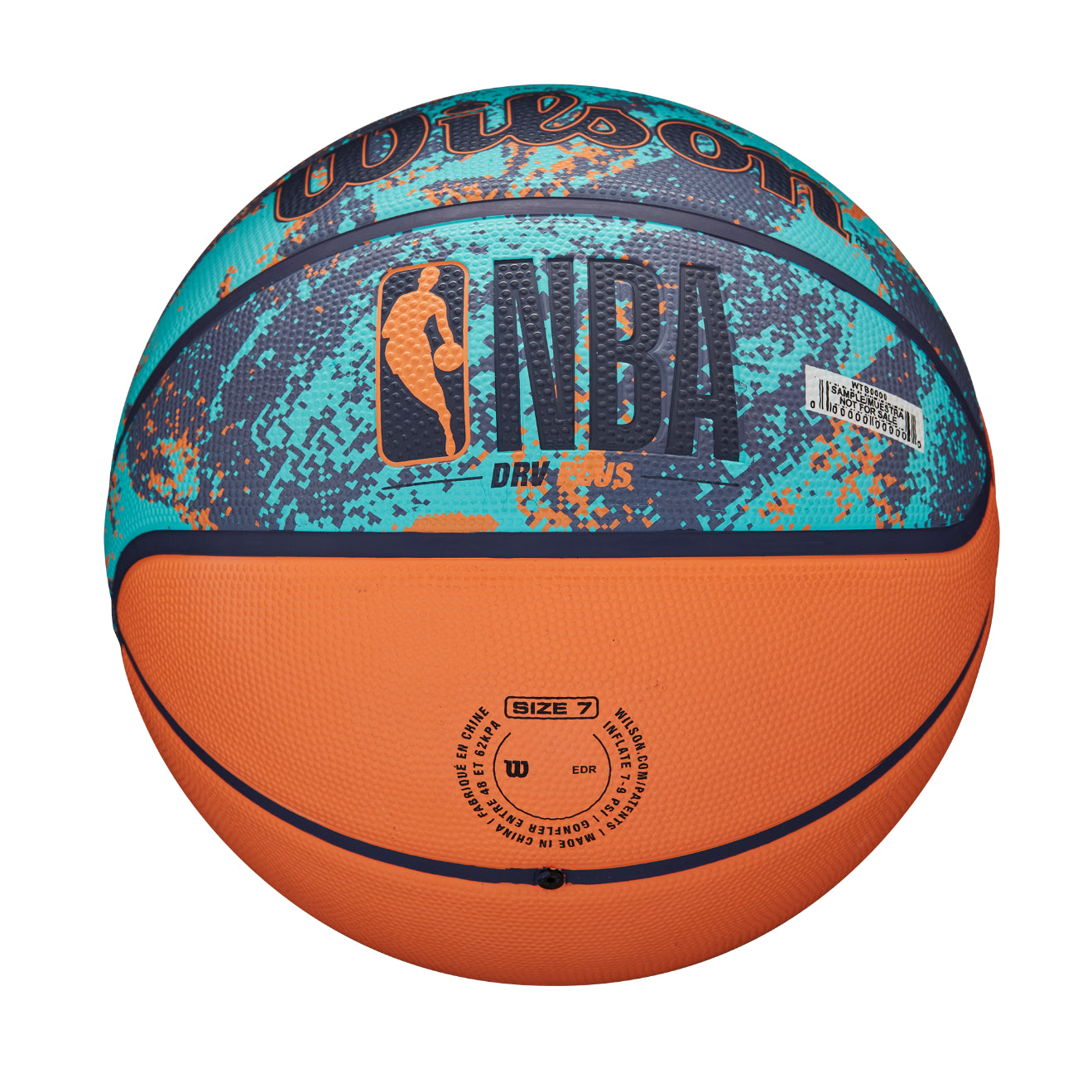 NBA DRV Plus Vibe Basketball Blue/Orange