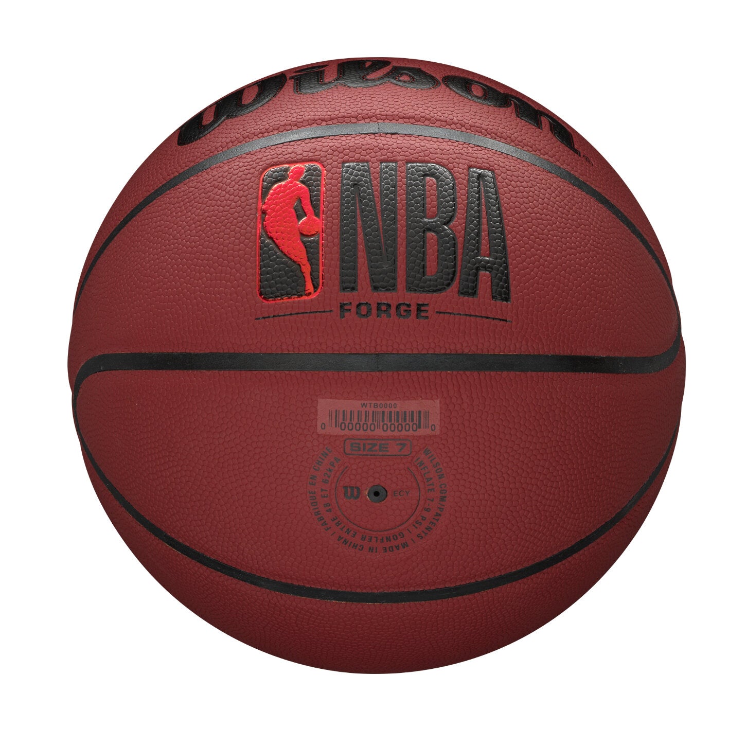 NBA Forge Basketball Crimson