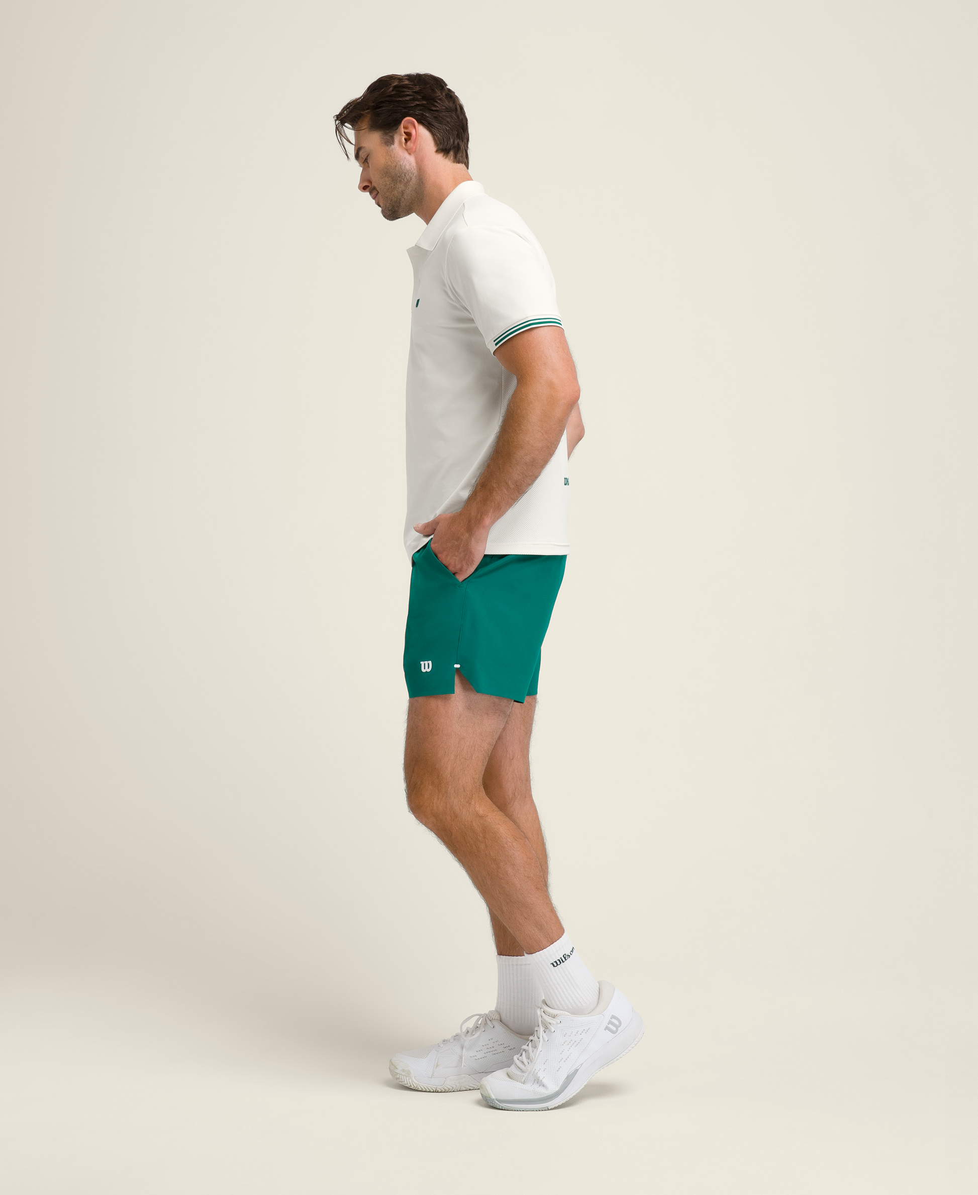 Men All Sport Polo Shirt in Sandrift