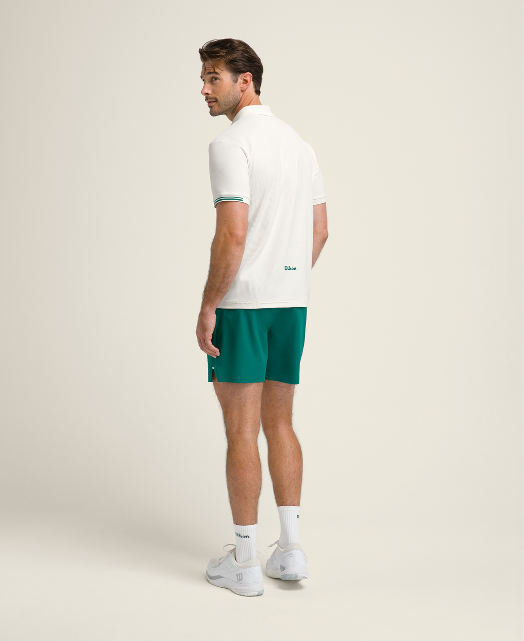 Men All Sport Polo Shirt in Sandrift