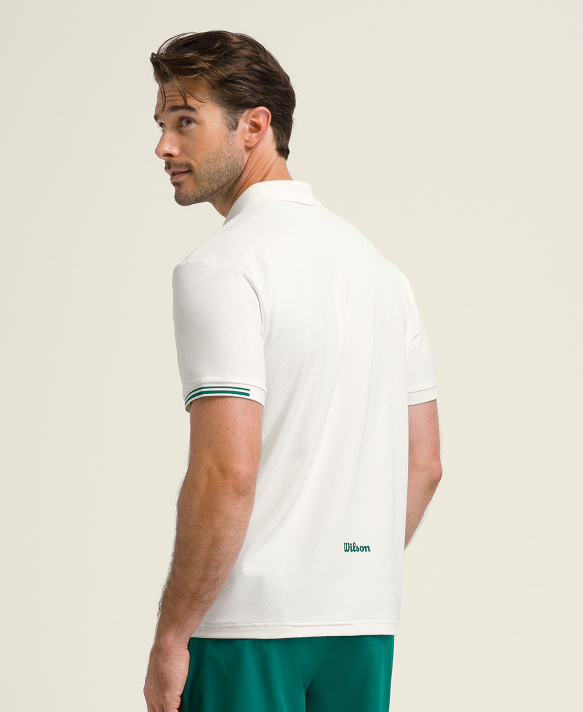 Men All Sport Polo Shirt in Sandrift