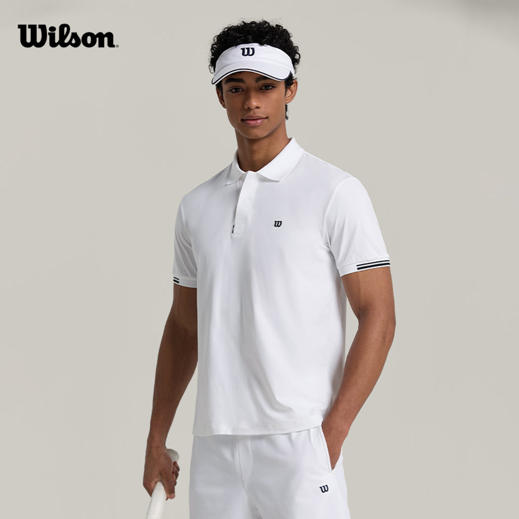 Men All-Sport Polo in Bright White