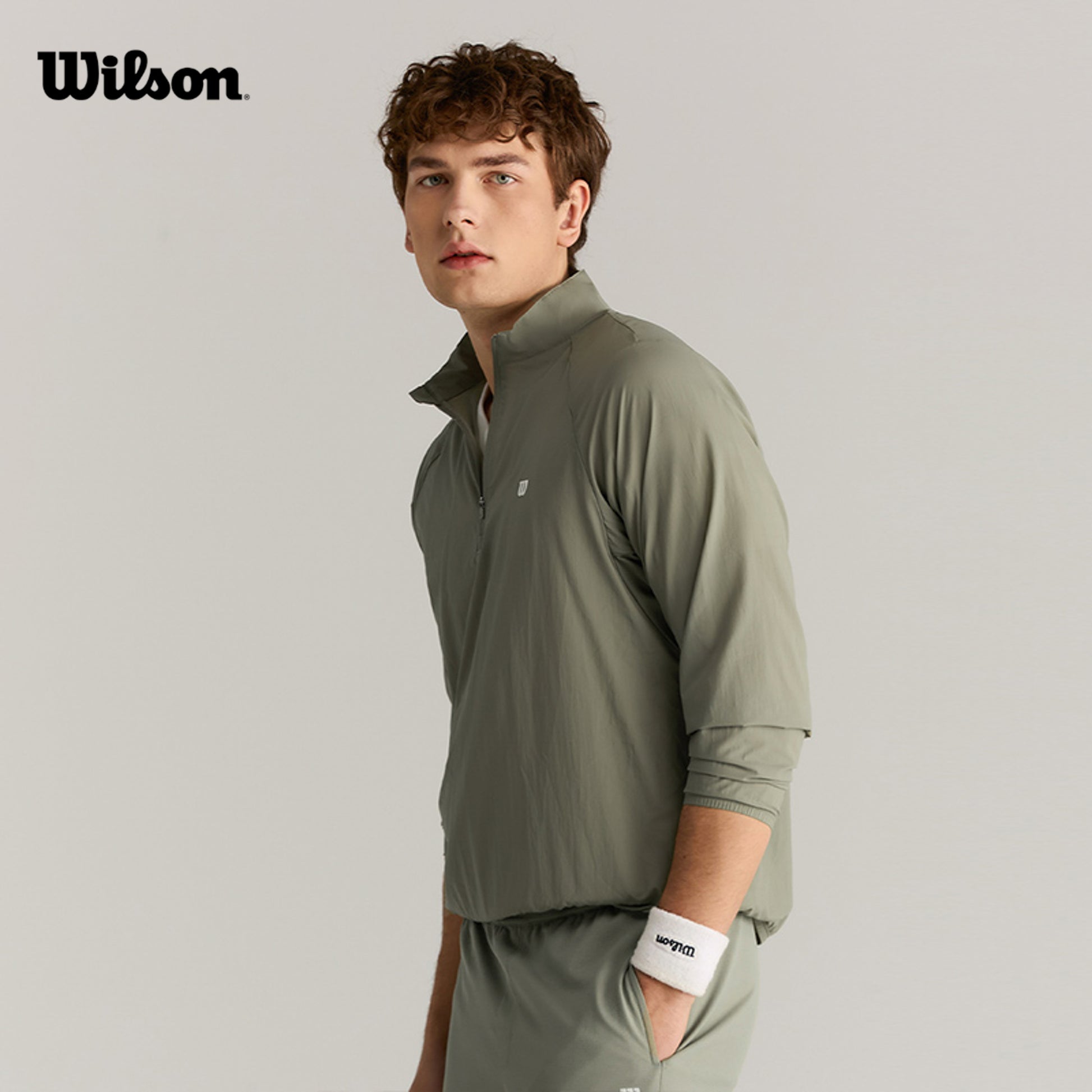 Men Player Half-Zip Wind Shell Vertiver