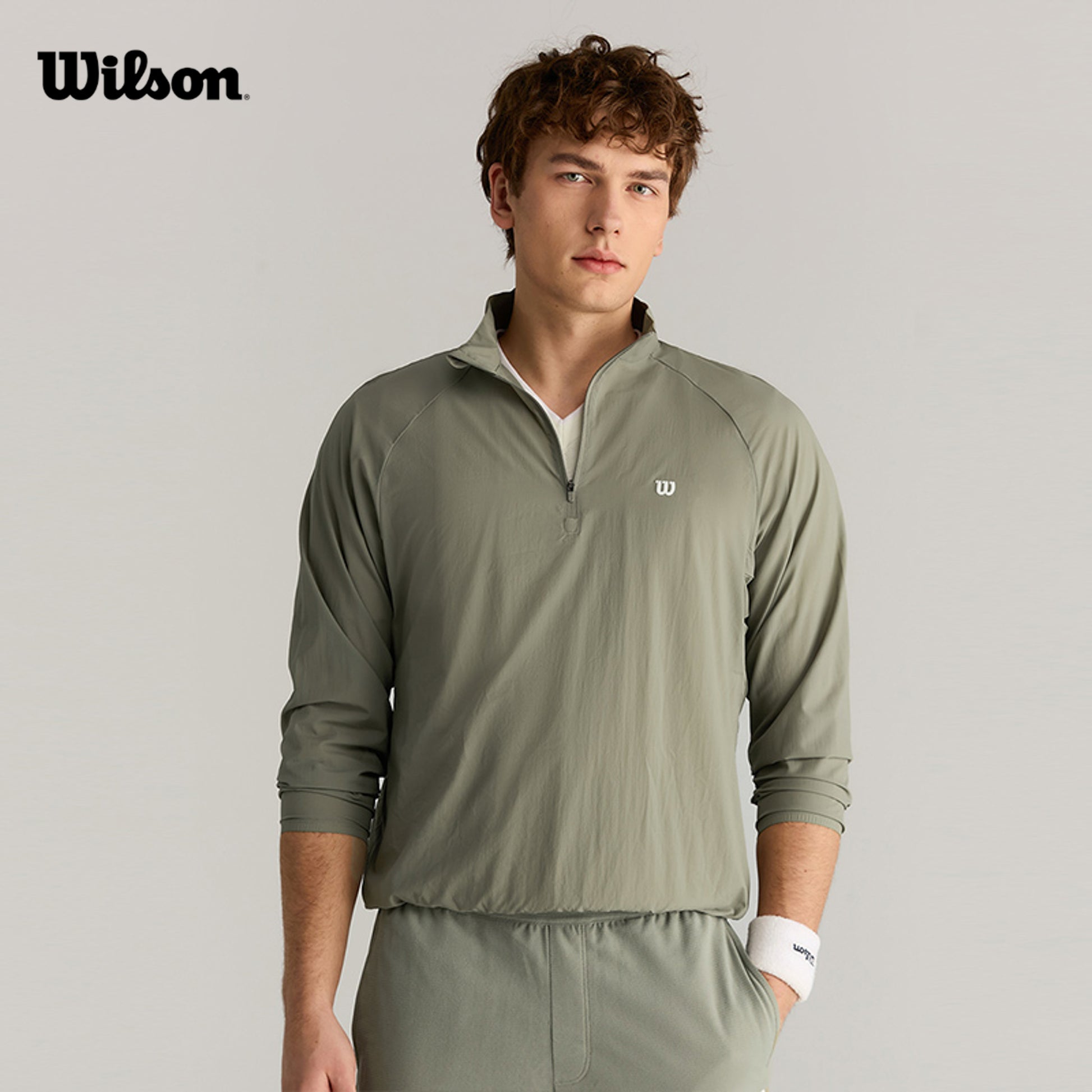 Men Player Half-Zip Wind Shell Vertiver