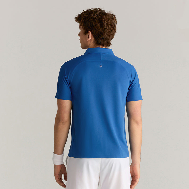 Men Daily Court Polo in Blue