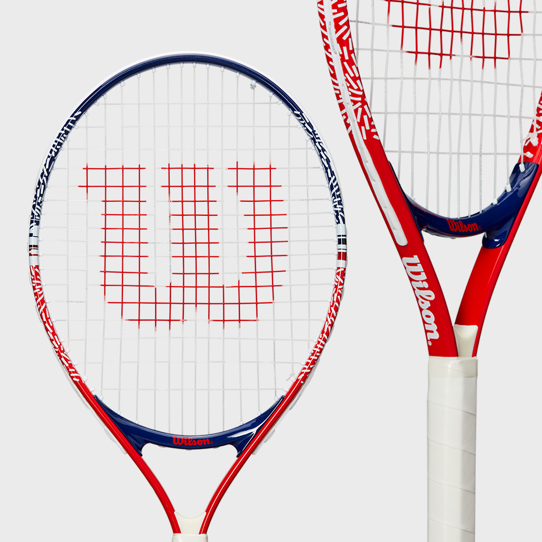 Ultra Uv Jr 23 Red Recreational Tennis Racket Strung WR149410U+