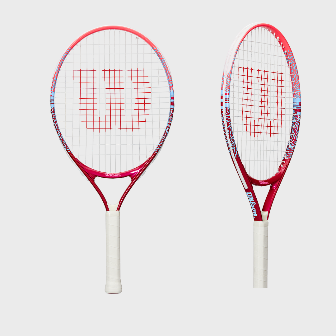 Ultra Uv Jr 23 Pink Recreational Tennis Racket Strung WR149610U+