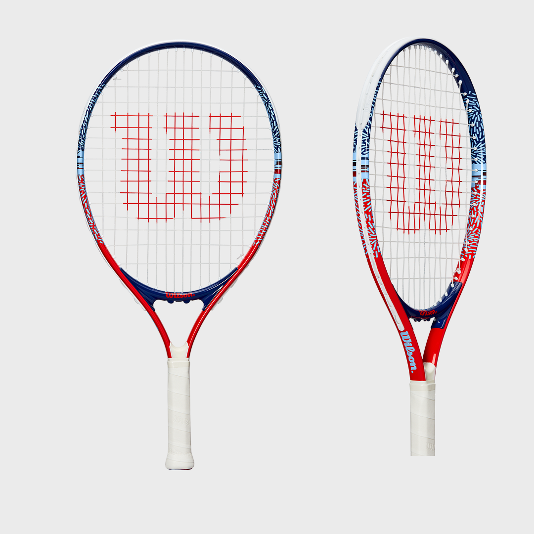 Ultra Uv Jr 21 Red Recreational Tennis Racket Strung WR152610U+