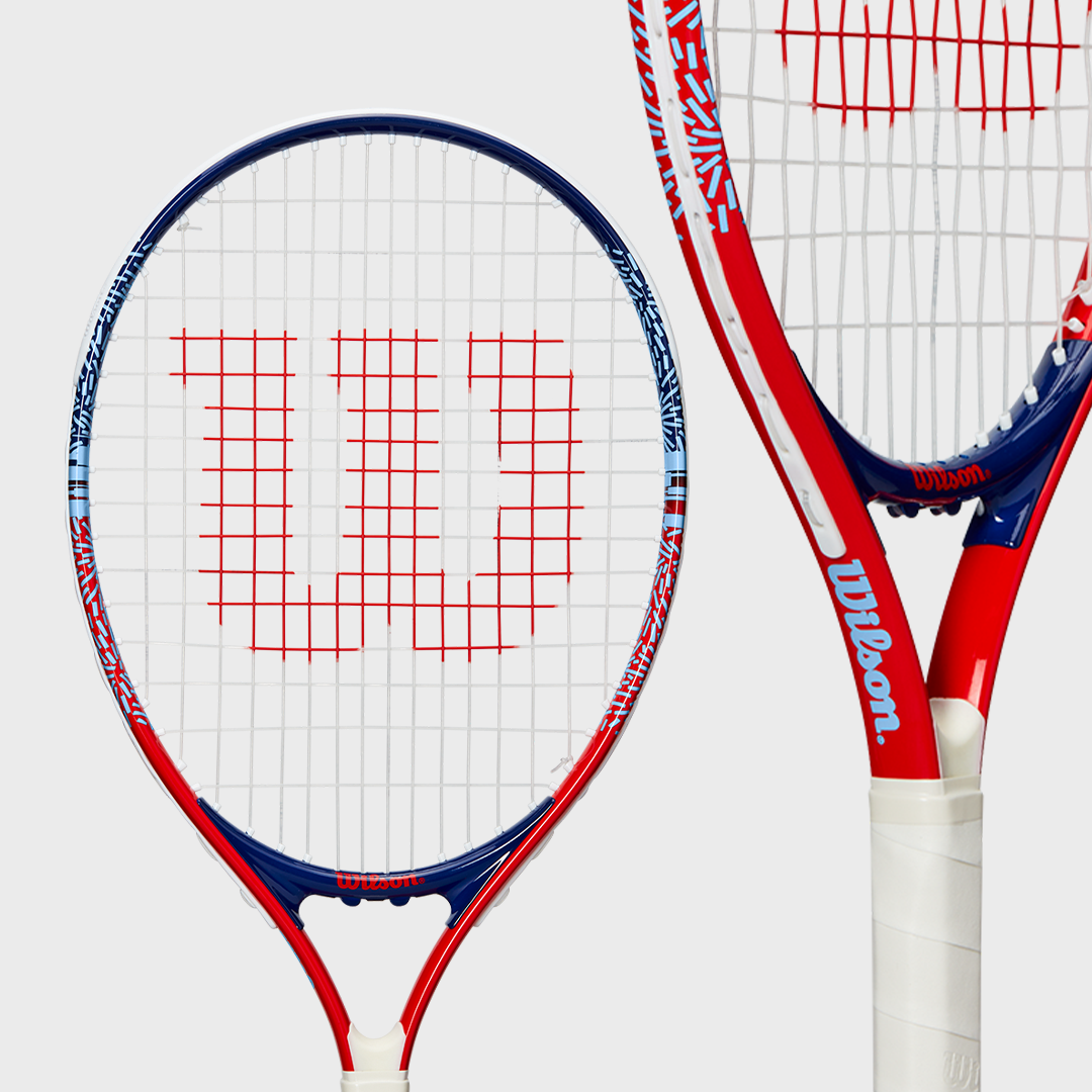 Ultra Uv Jr 21 Red Recreational Tennis Racket Strung WR152610U+