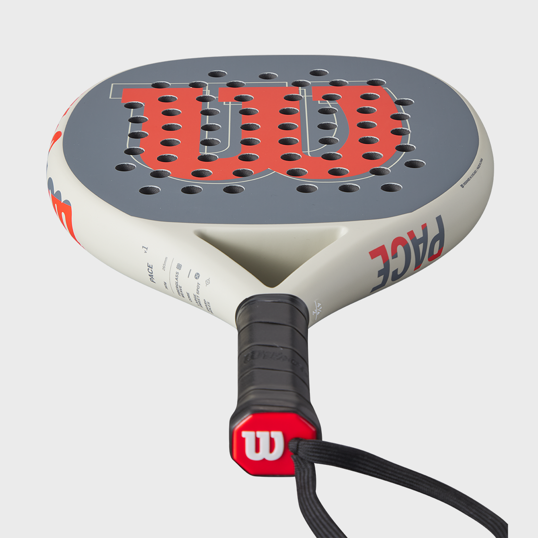 Pace V1 Paddle Racket Red 2