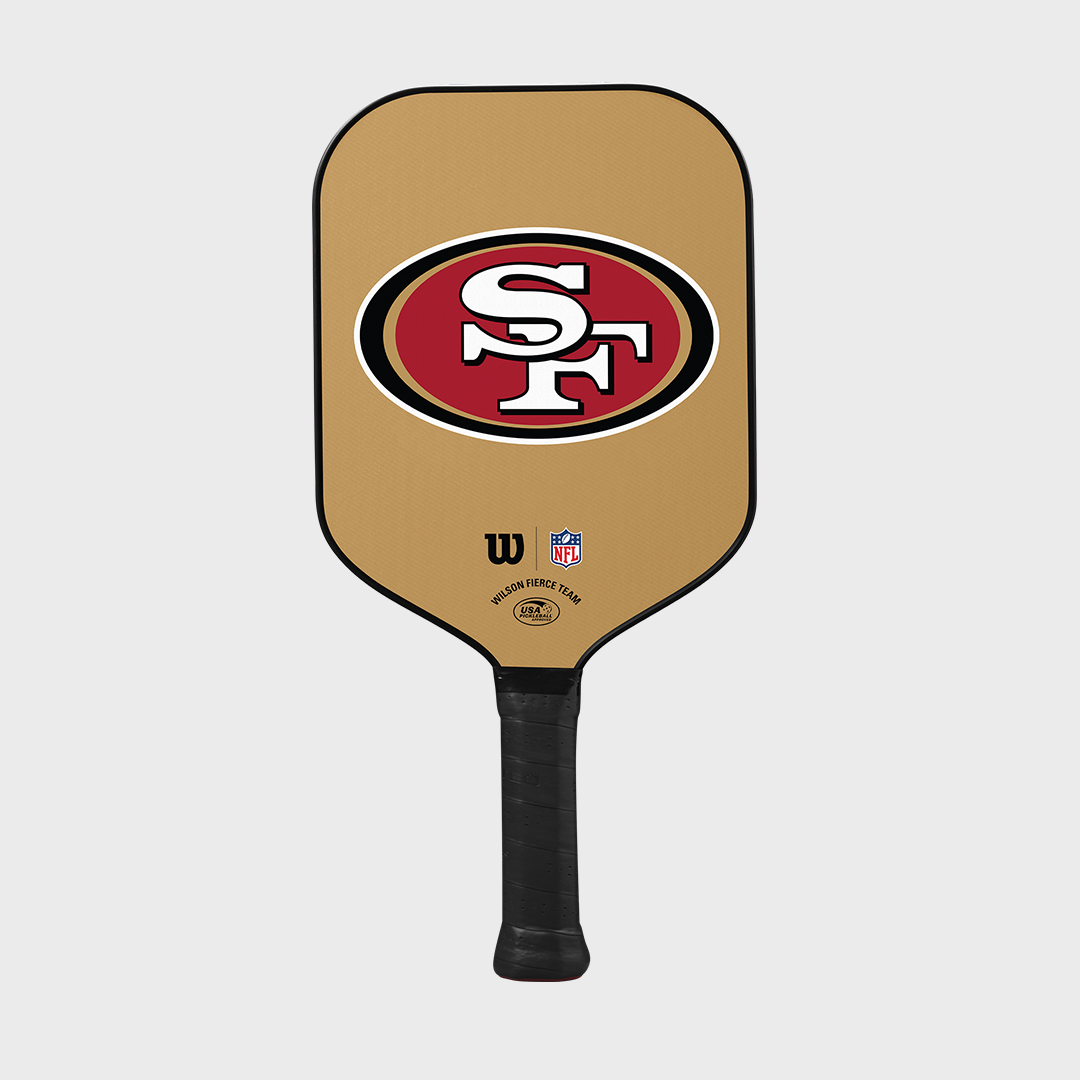 Fierce Team NFL 49Ers Pickleball Paddle Racket WR184111U+