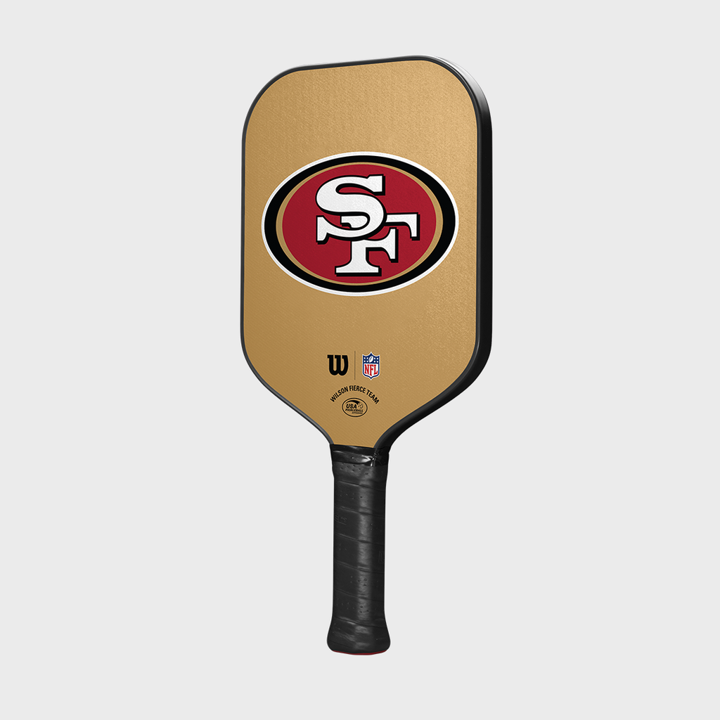 Fierce Team NFL 49Ers Pickleball Paddle Racket WR184111U+
