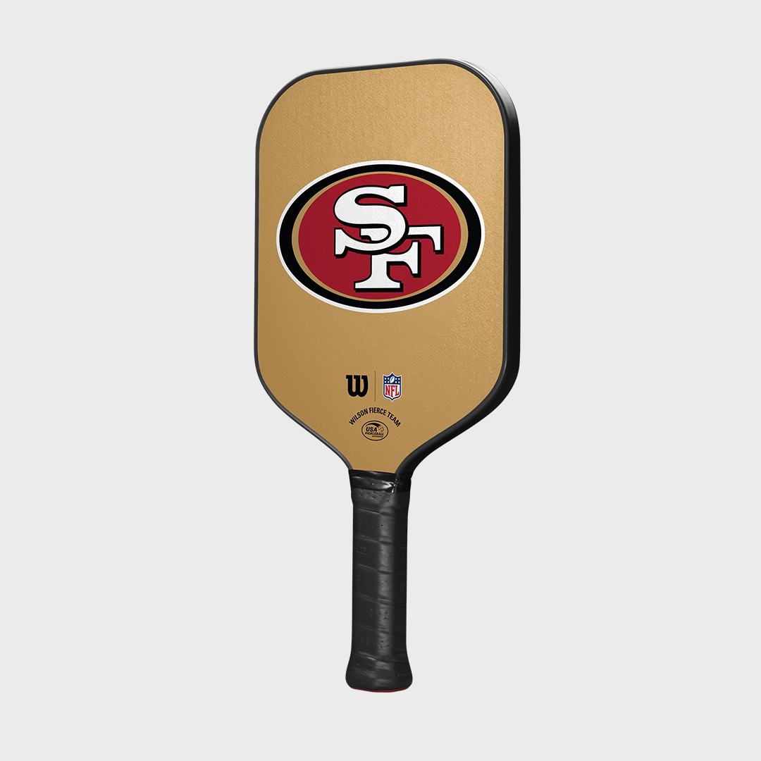 Fierce Team NFL 49Ers Pickleball Paddle Racket WR184111U+