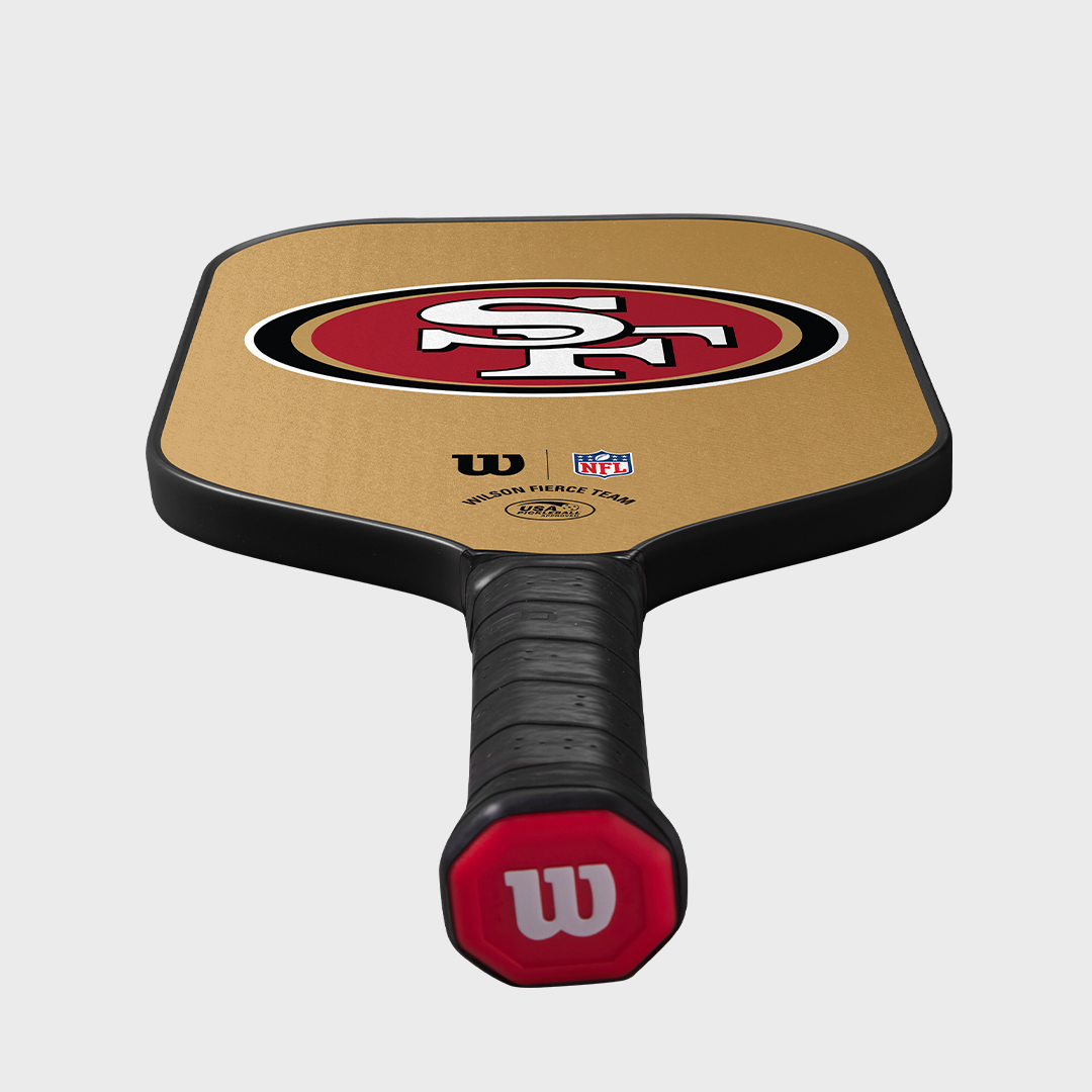 Fierce Team NFL 49Ers Pickleball Paddle Racket WR184111U+