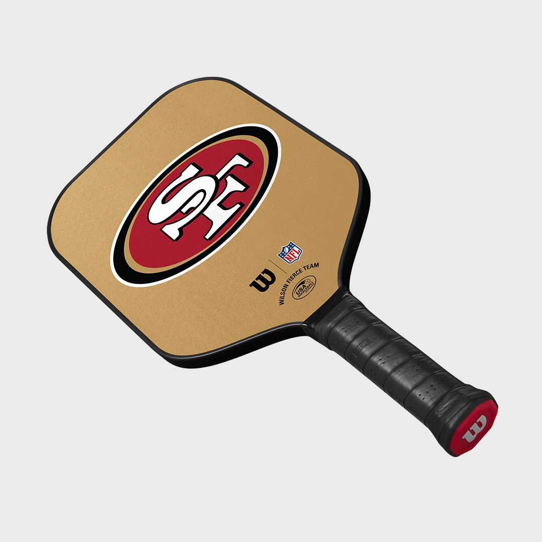 Fierce Team NFL 49Ers Pickleball Paddle Racket WR184111U+