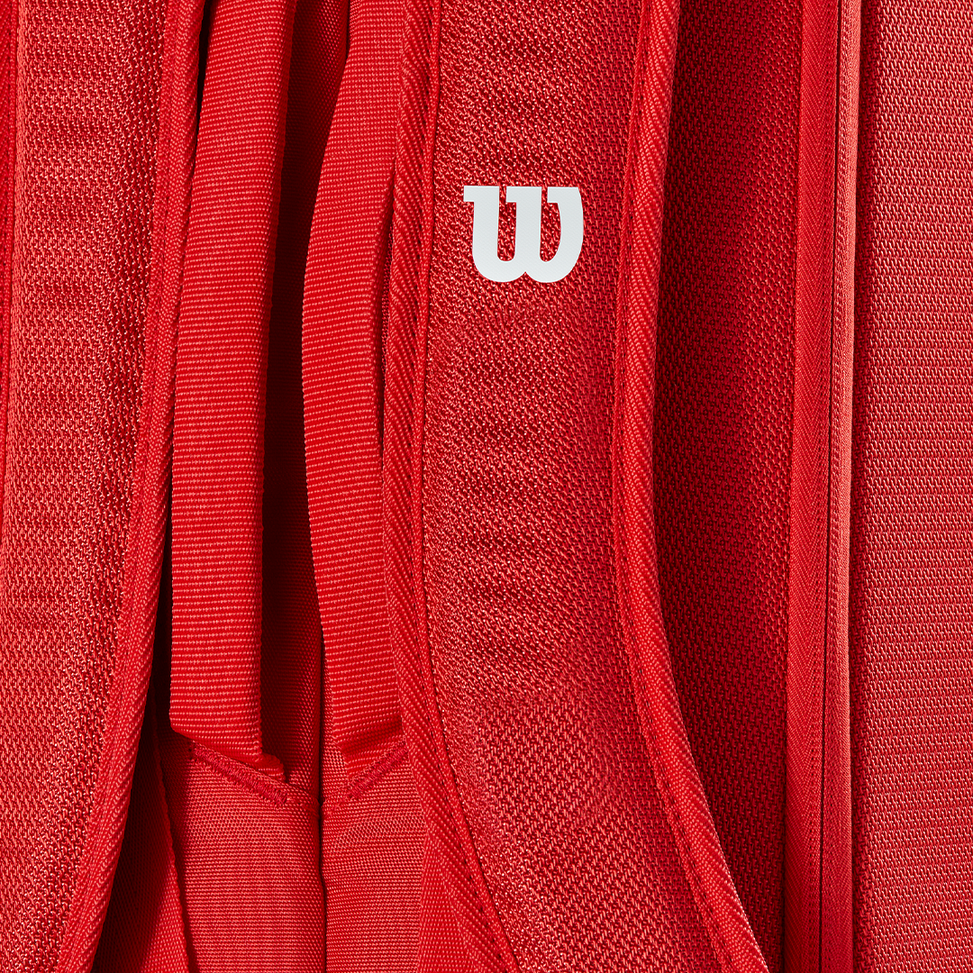 Super Tour 6Pk Tennis Bag 2025 Red WR8036801+
