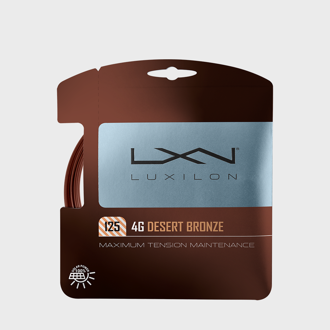 Luxilon 4G Desert Bronze 125 Set Strings WR8309701+