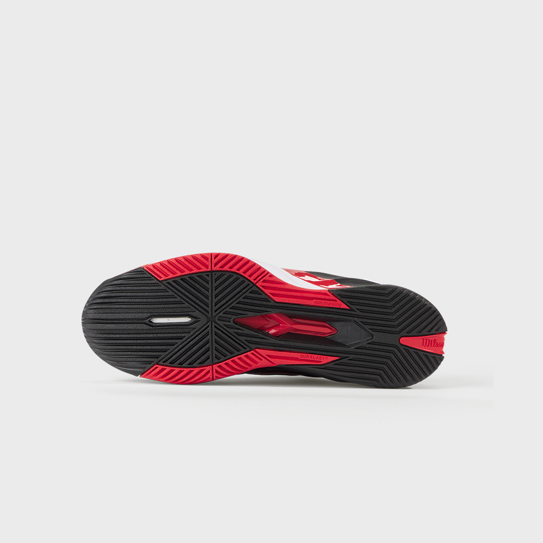 Rush Pro 4.5 Men Tennis Shoes Black/Rd/Wh