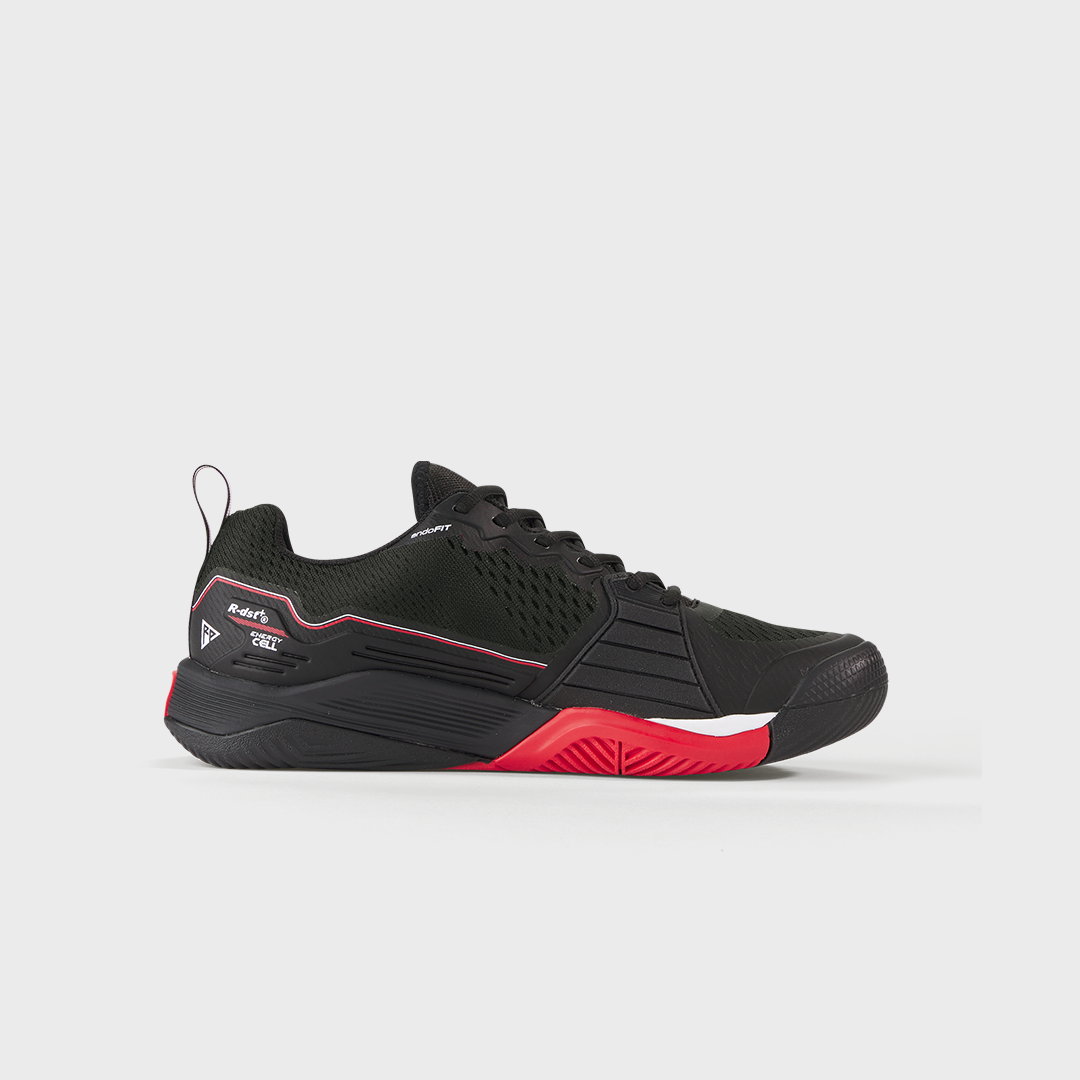 Rush Pro 4.5 Men Tennis Shoes Black/Rd/Wh