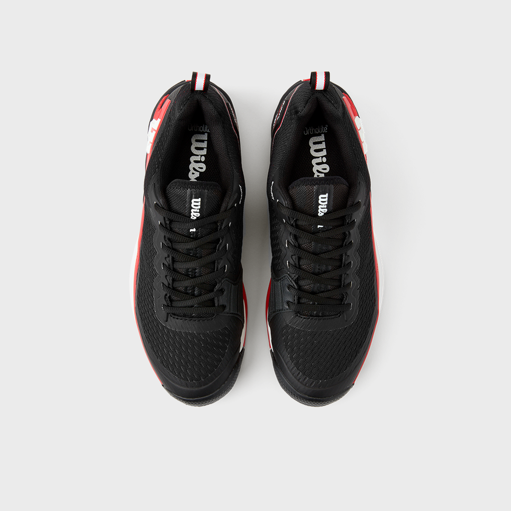 Rush Pro 4.5 Men Tennis Shoes Black/Rd/Wh