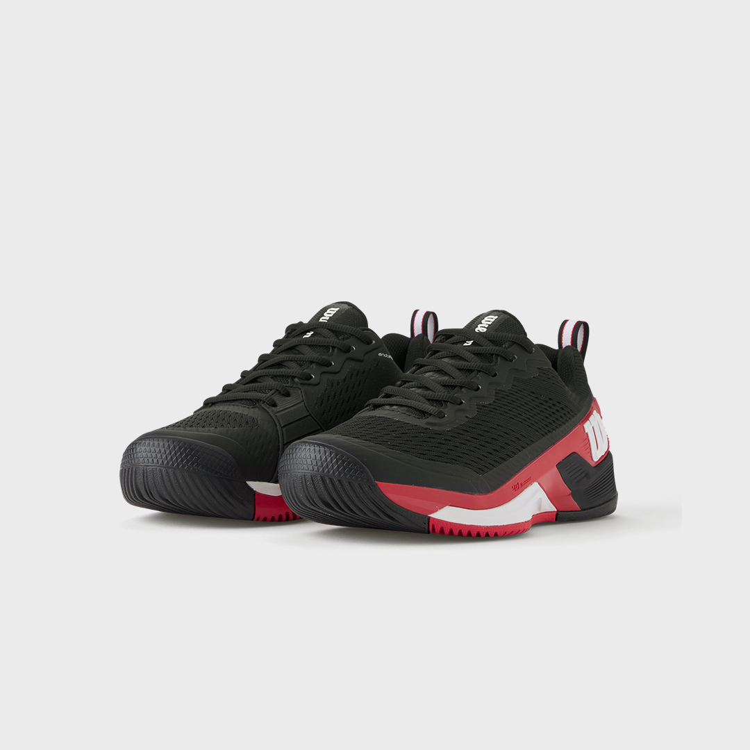 Rush Pro 4.5 Men Tennis Shoes Black/Rd/Wh