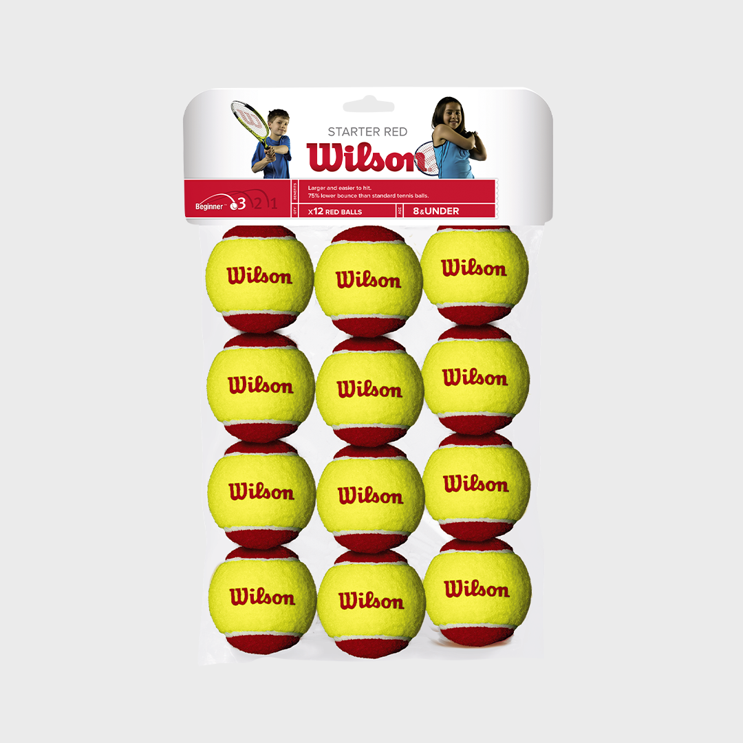 Starter Redball Tennis Ball 12 Pack