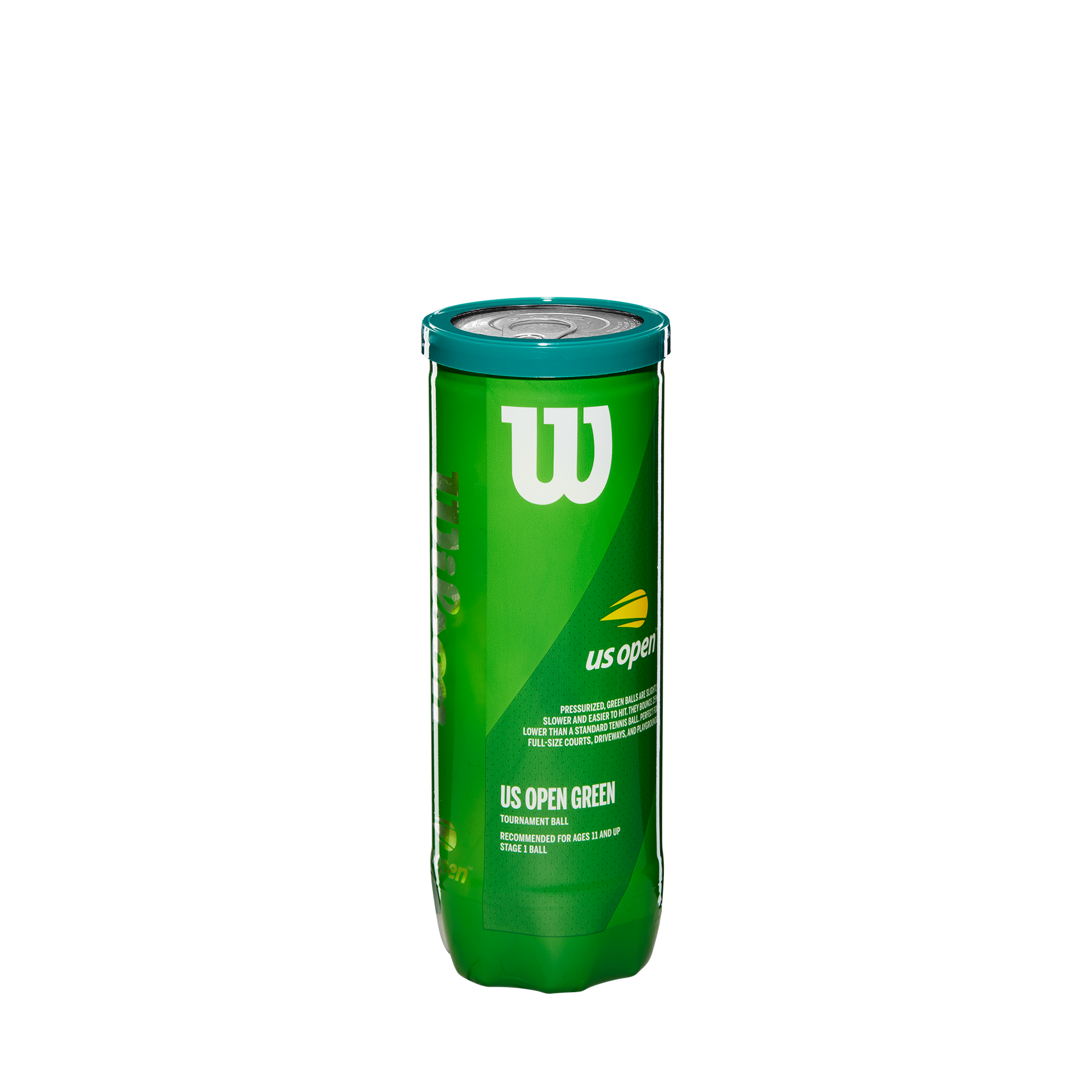US Open Green Tournament 3 Tennis Ball