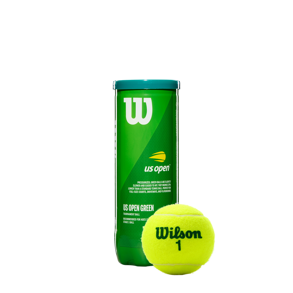 US Open Green Tournament 3 Tennis Ball