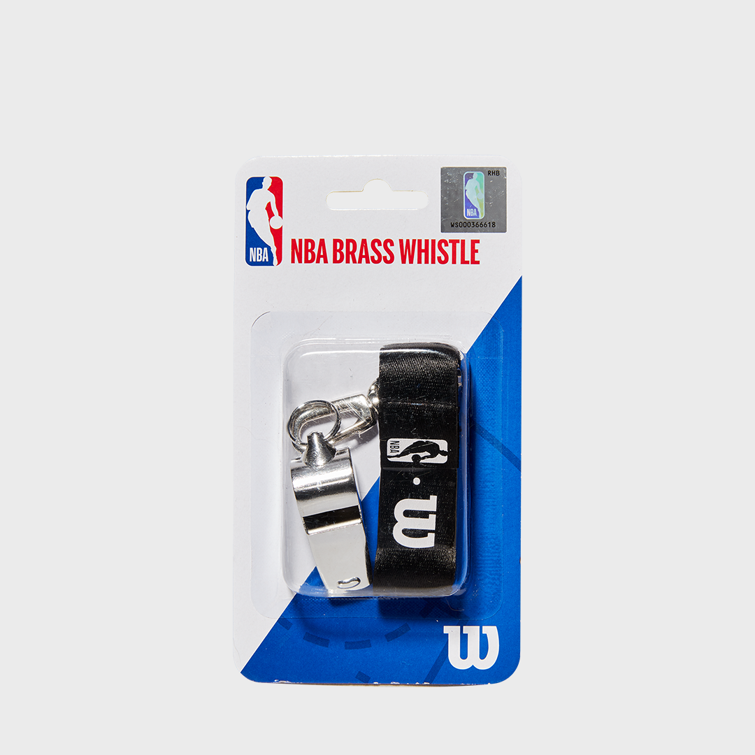 NBA Brass Whistle With Lanyard WTBA5000N+