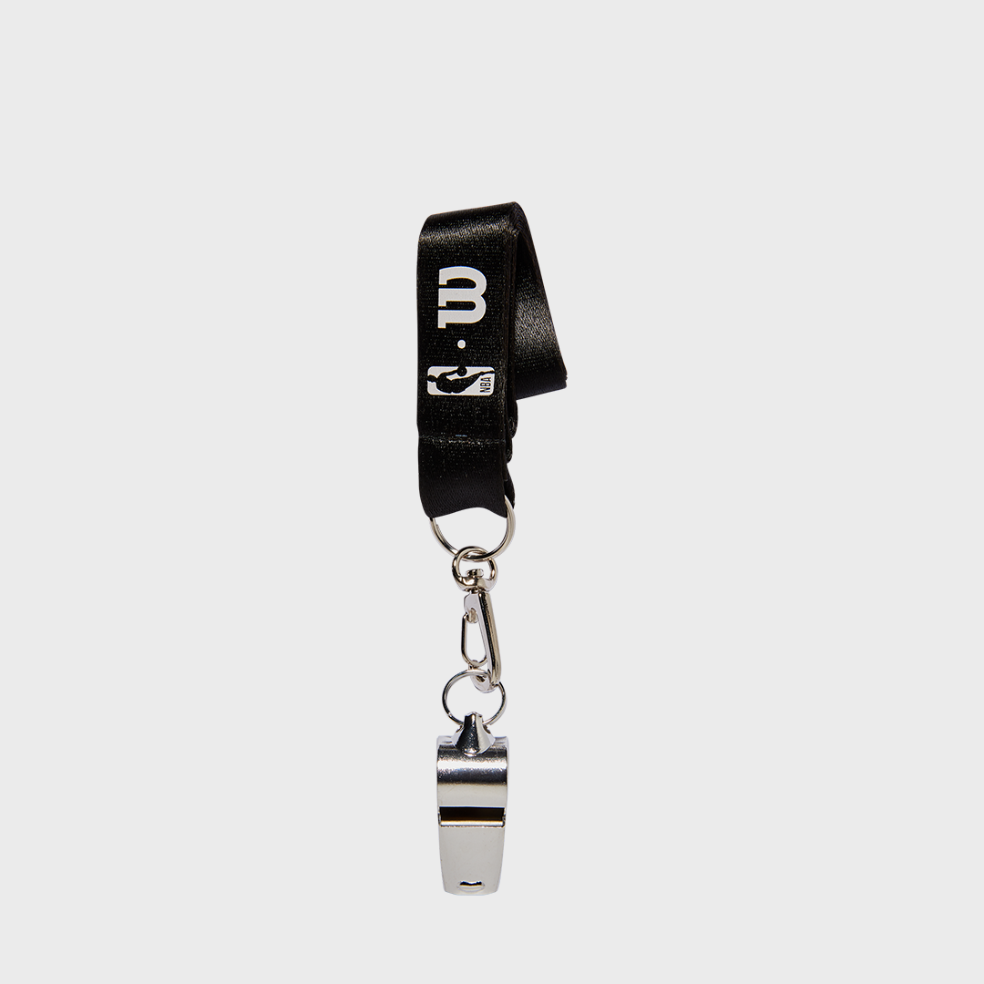 NBA Brass Whistle With Lanyard WTBA5000N+