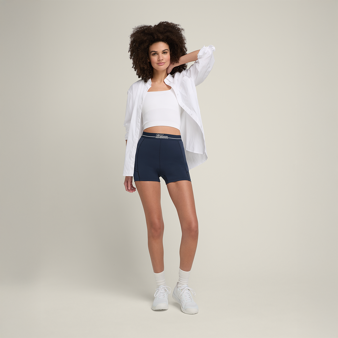 Tennis Ball Short Classic Navy
