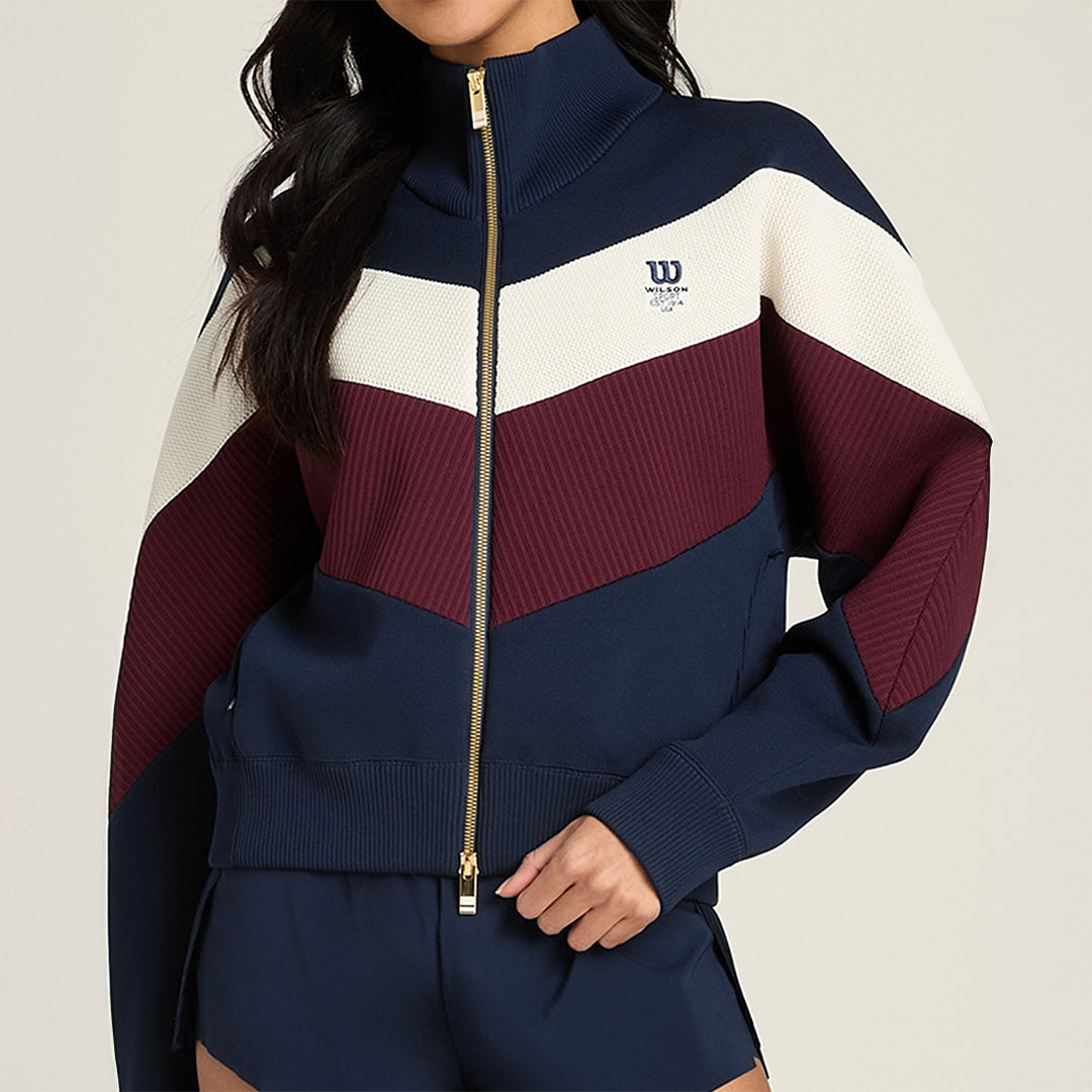 Women Club Knit Classic Jacket