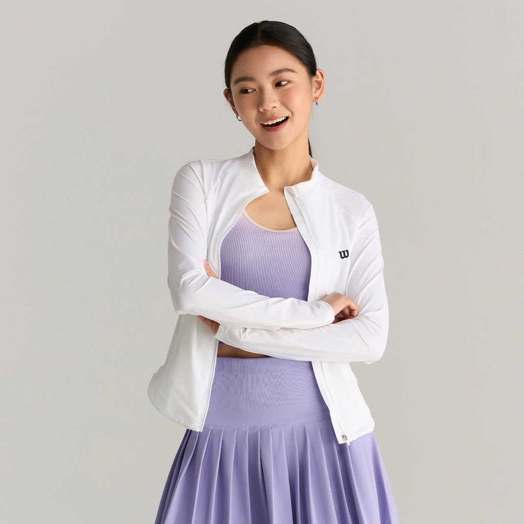 Women Shade Tech Knit in Bright White