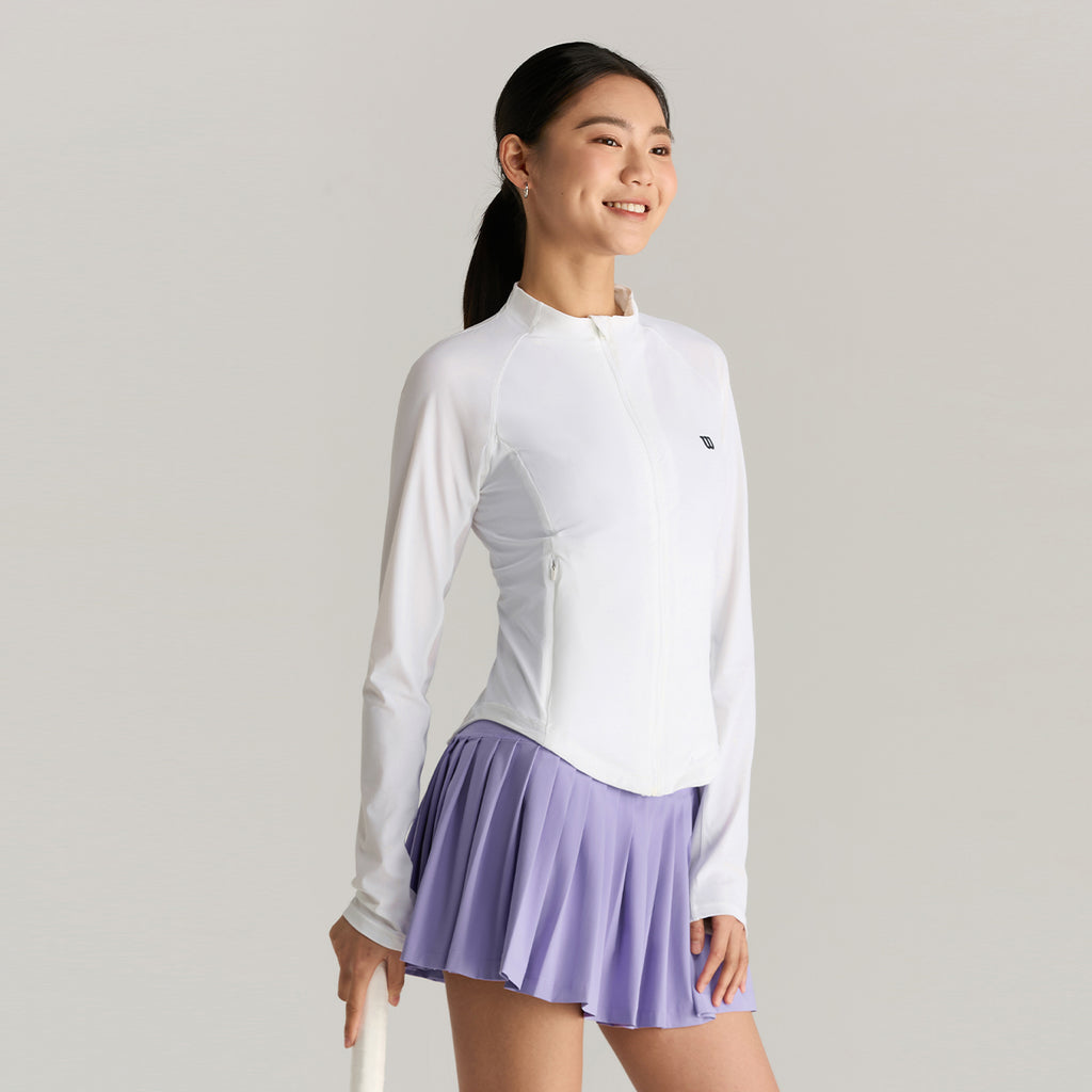 Women Shade Tech Knit in Bright White
