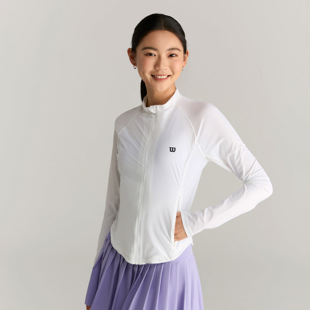 Women Shade Tech Knit in Bright White