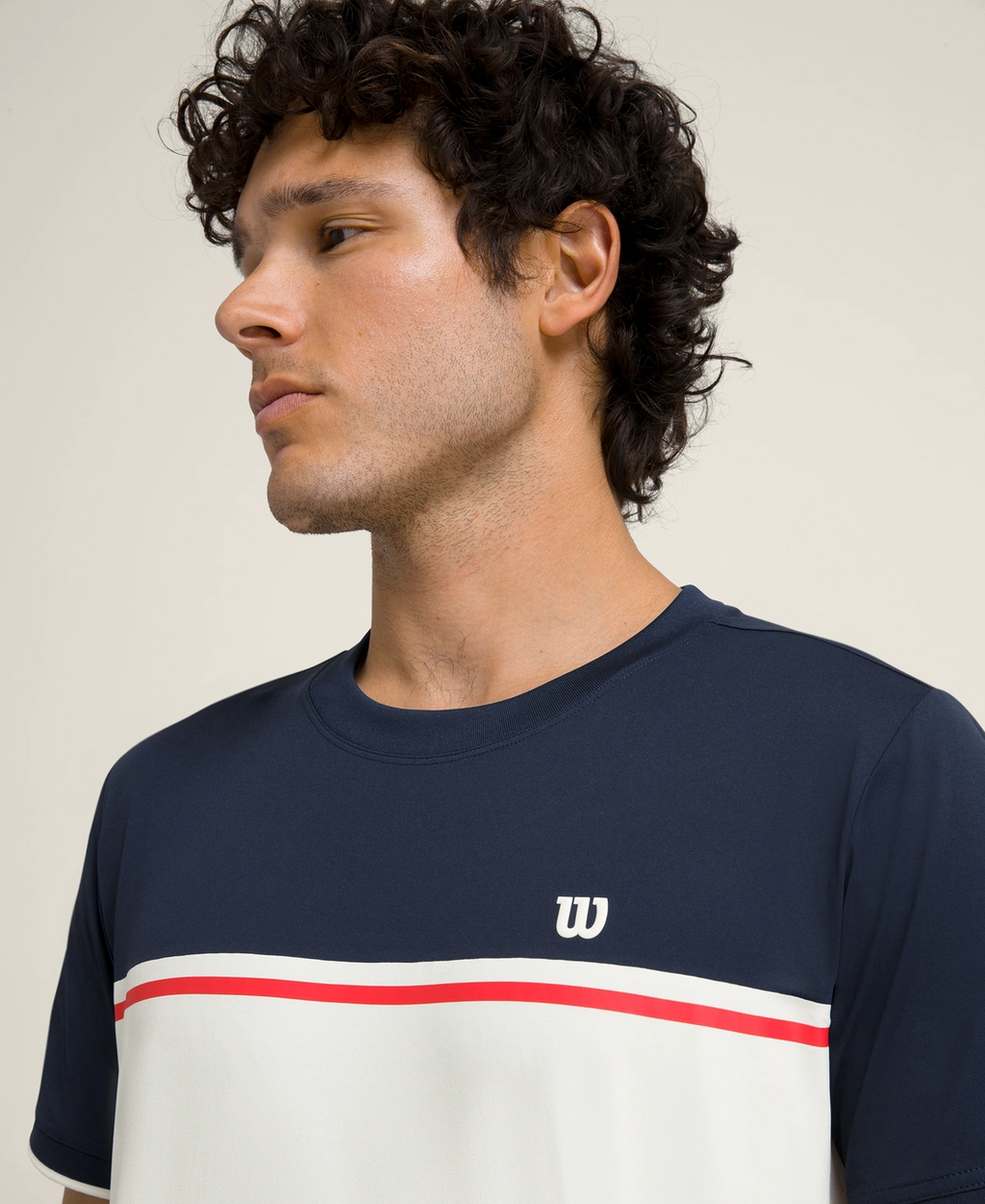 Topspin Tee in Classic Navy