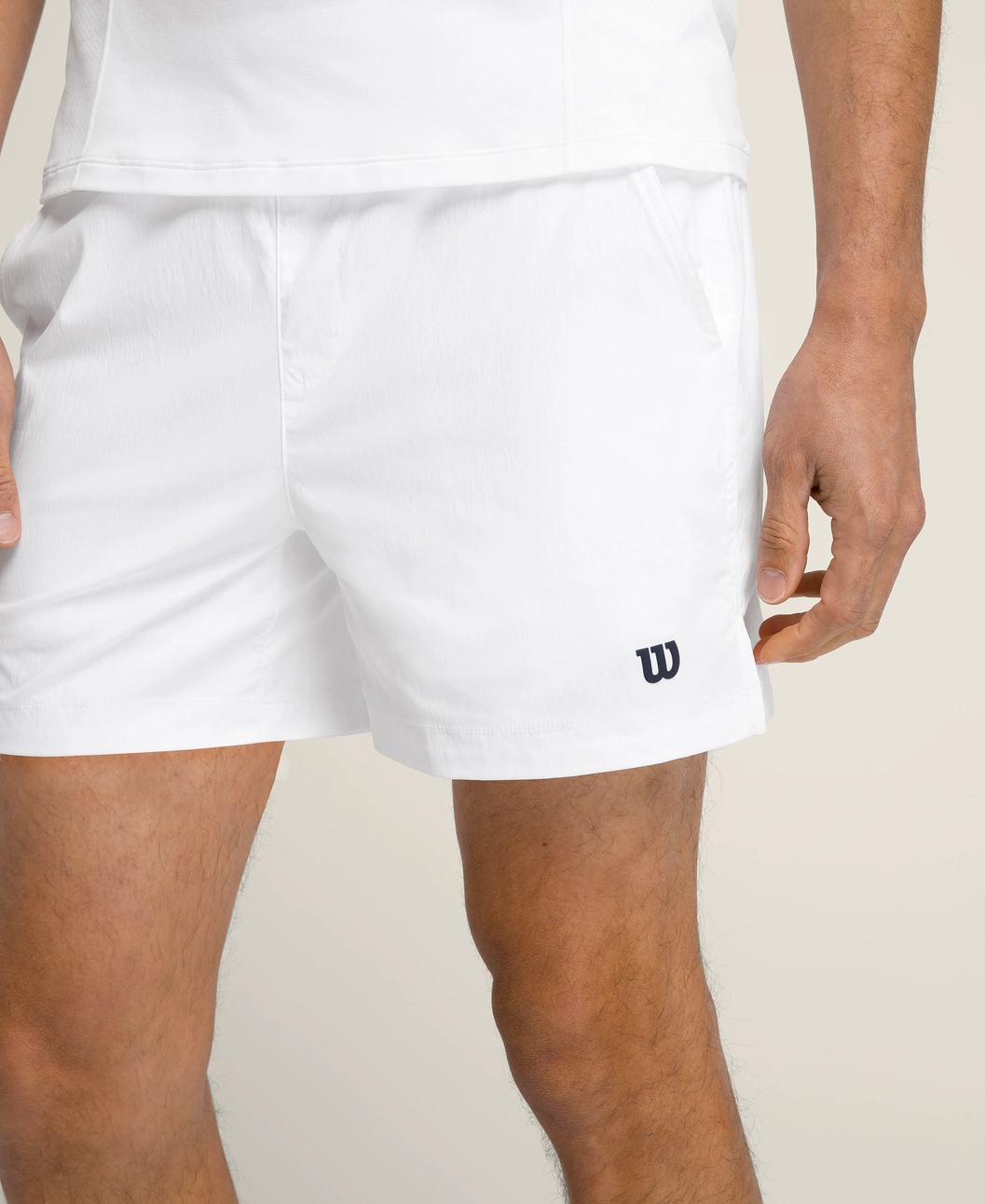 Tennis Volley Short in White