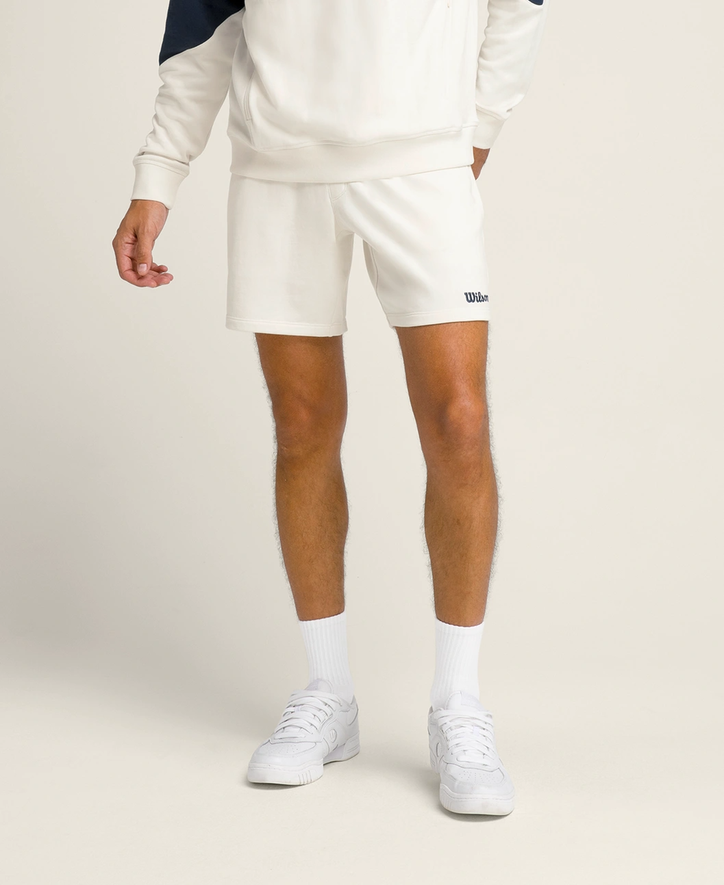 Parkside Sweatshort in White