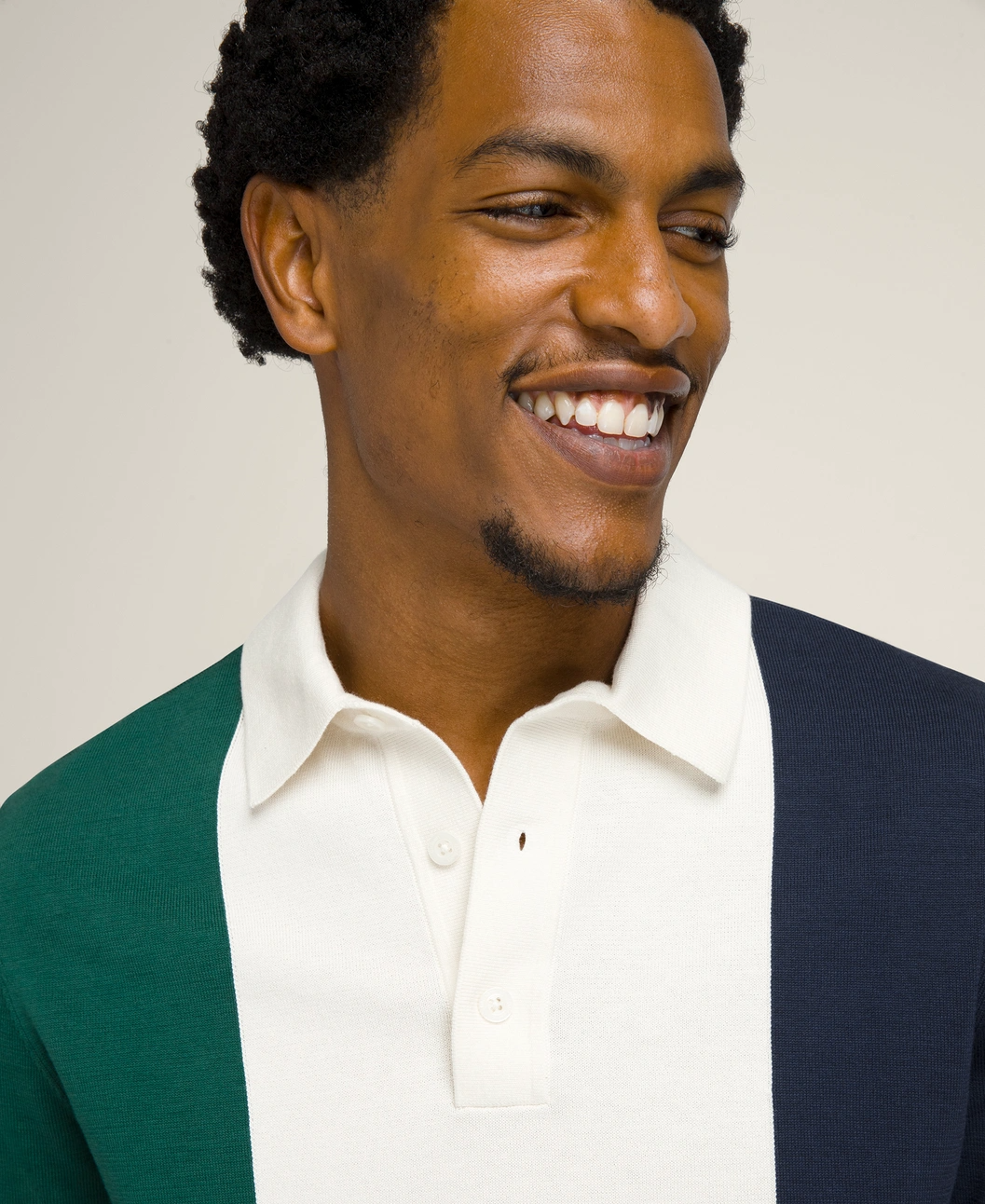 Sienna Knit Polo Sandrift