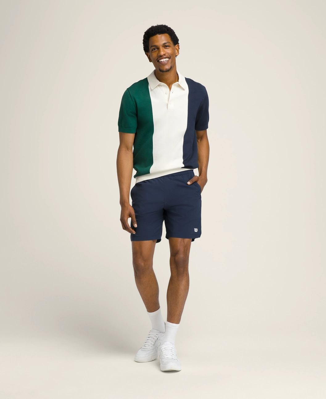 Sienna Knit Polo Sandrift