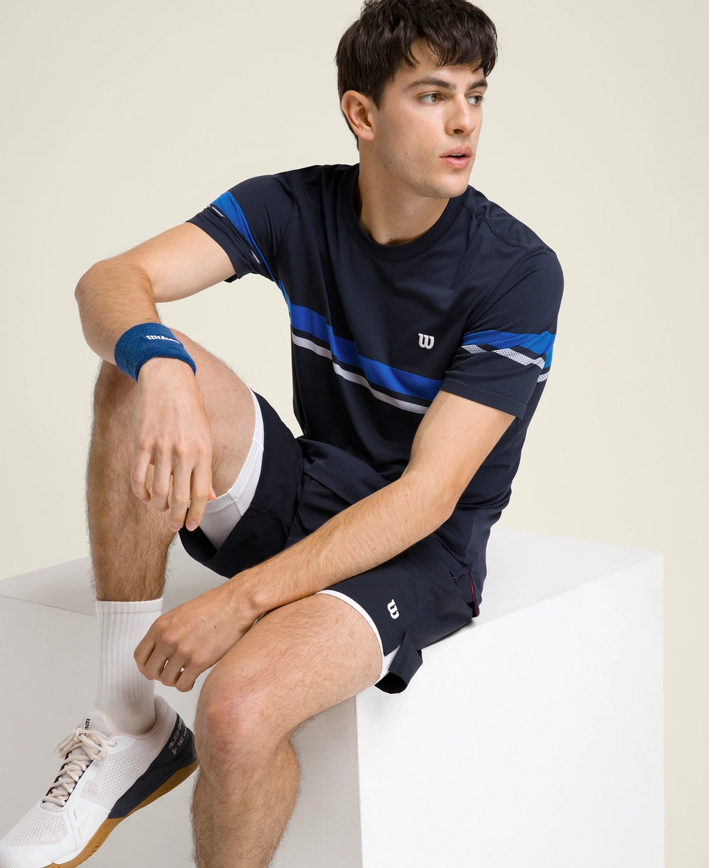 Tennis Volley Short in Blue