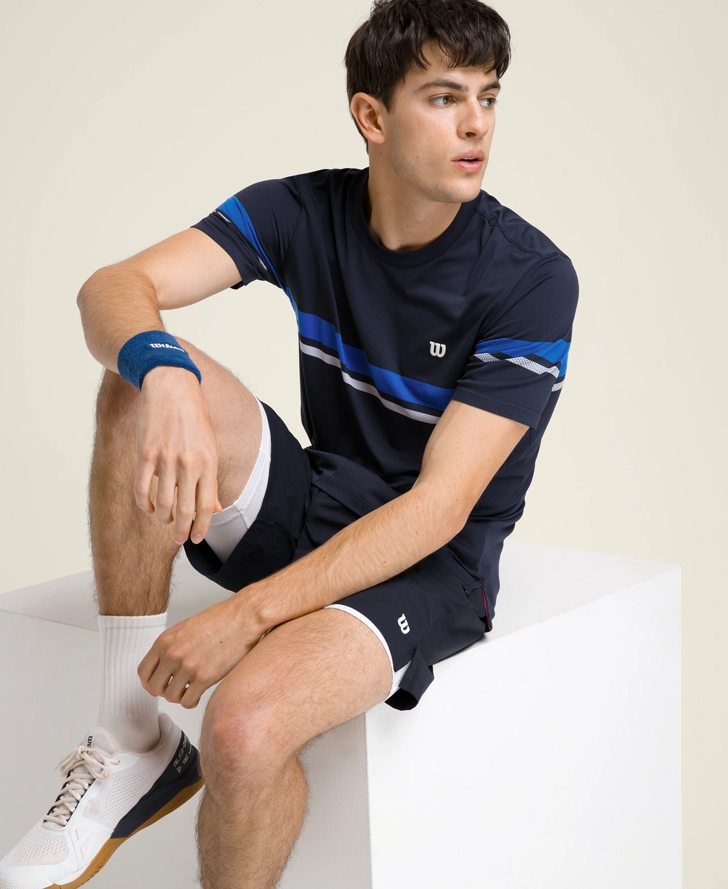 Tennis Volley Short in Blue