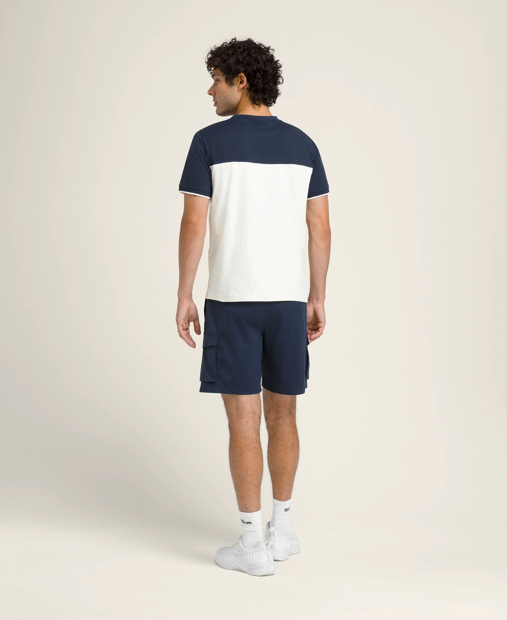 Topspin Tee in Classic Navy