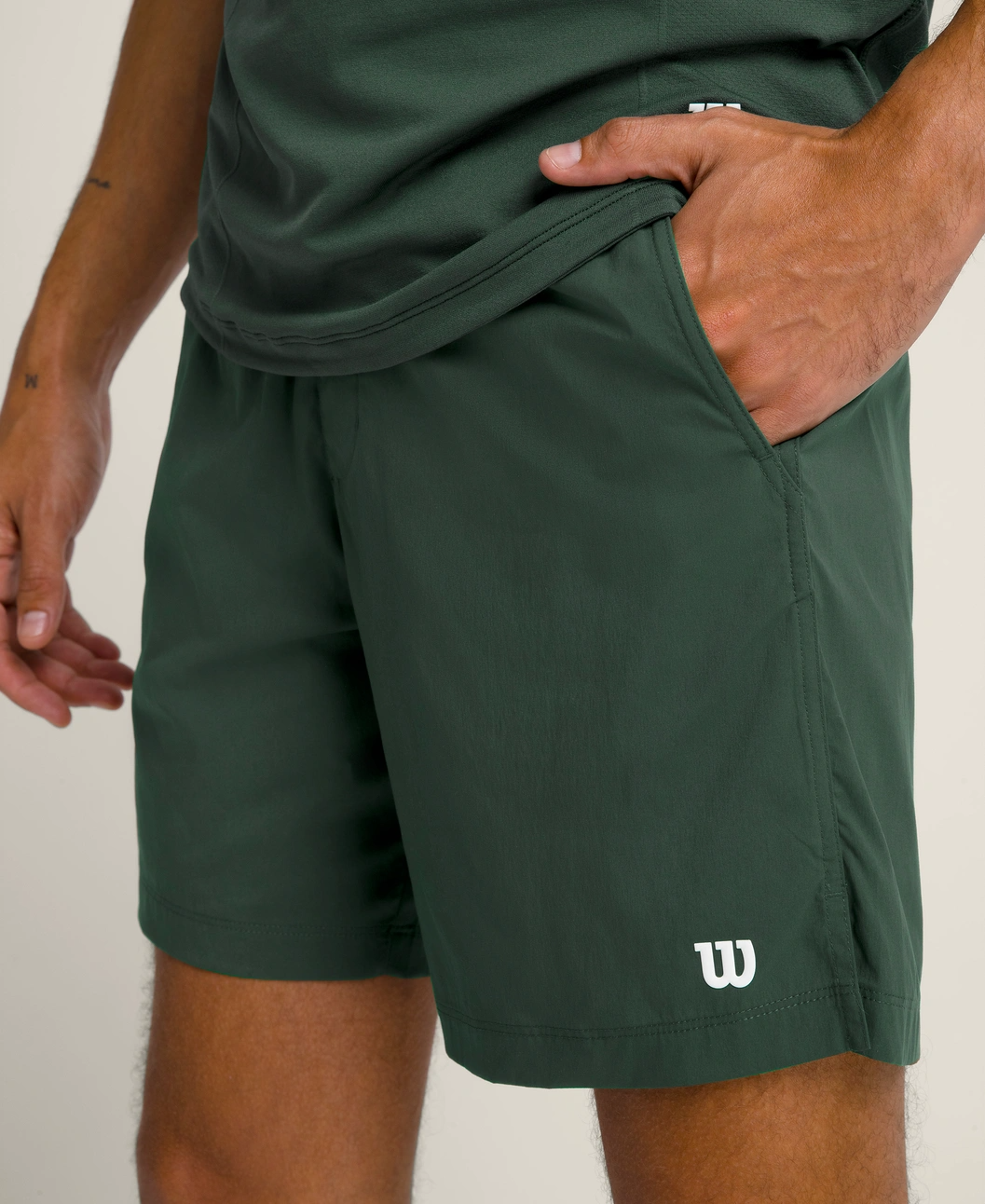 Tennis Volley Short in Green
