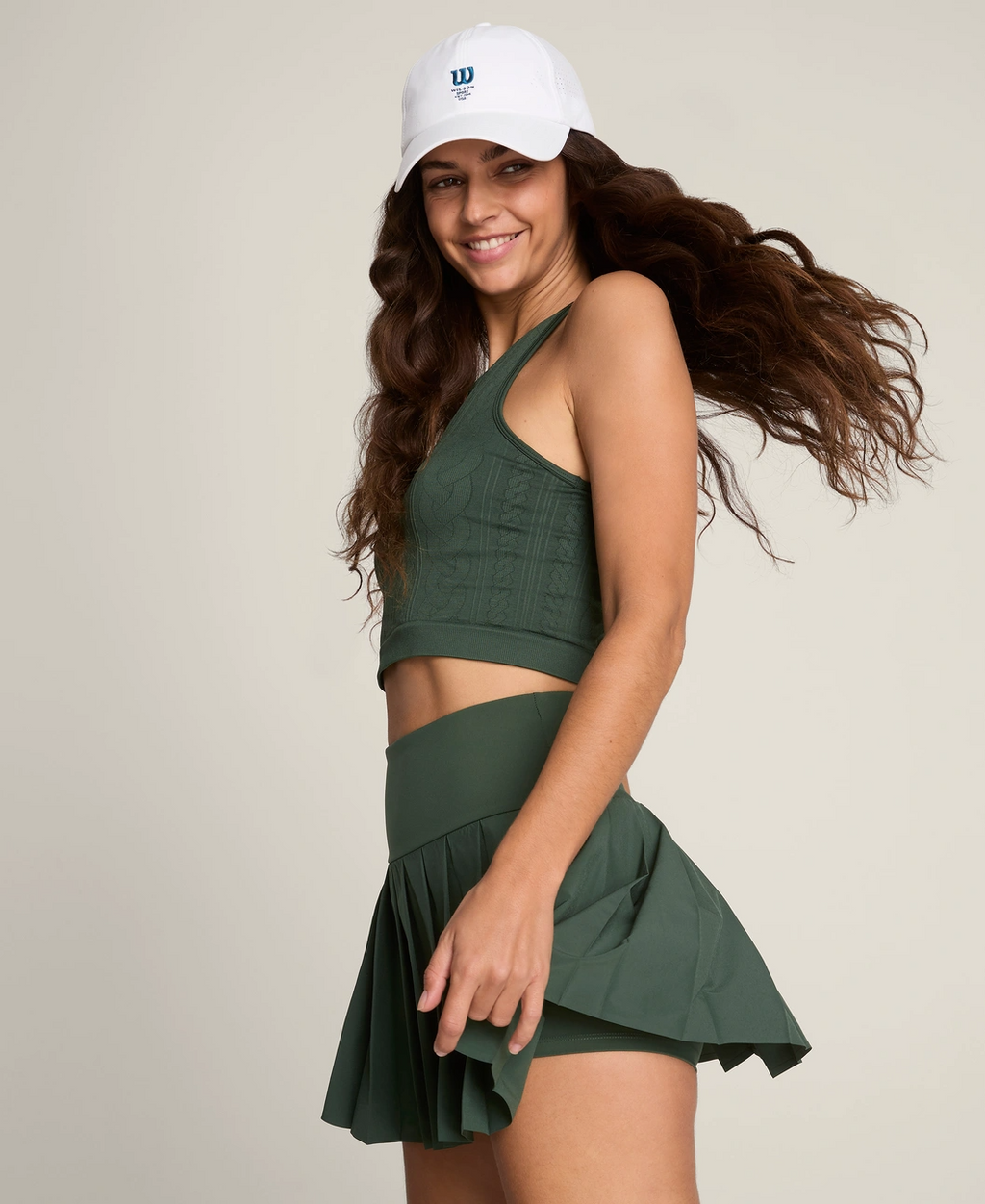 Eastside Mini Skirt in Green