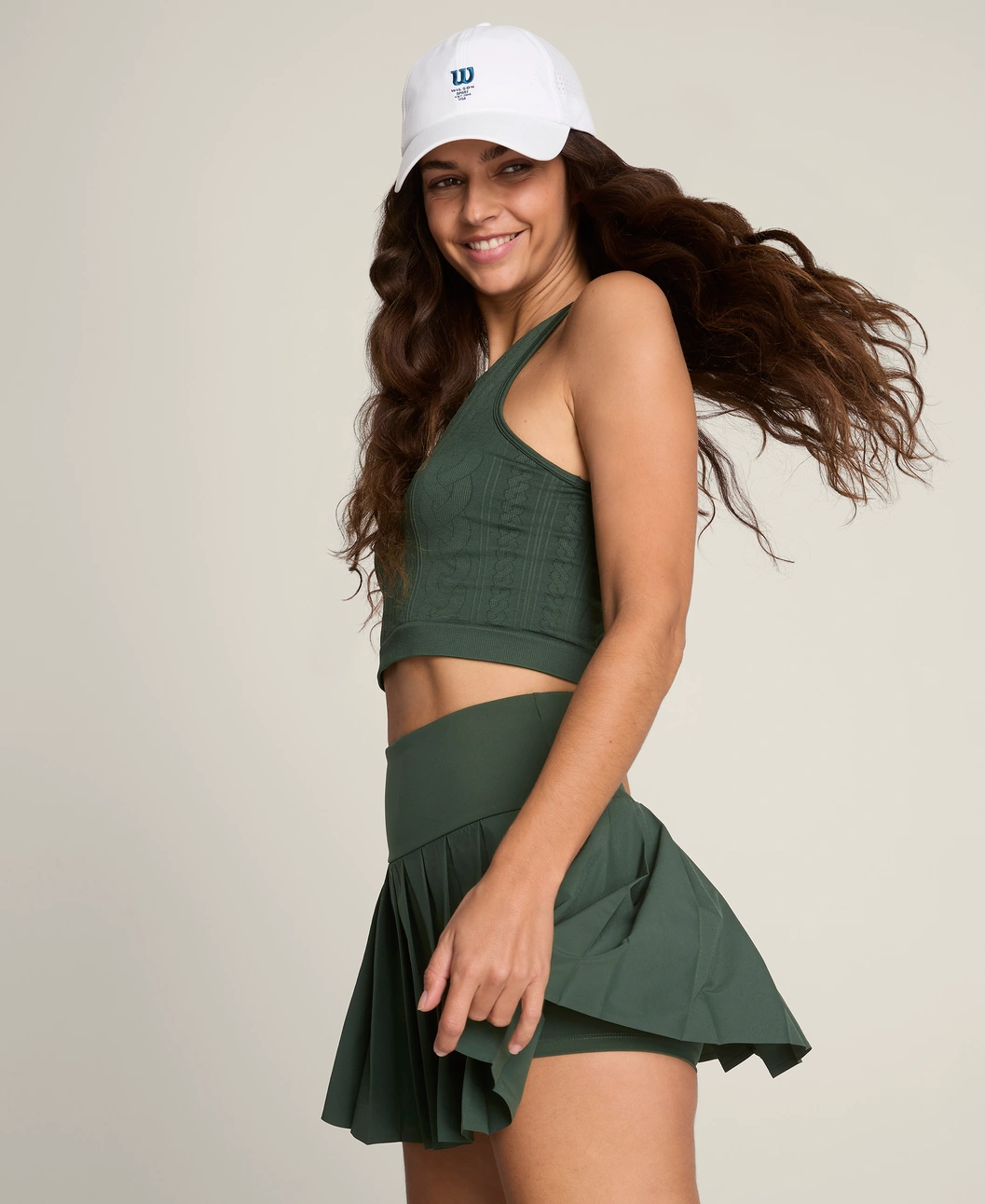 Eastside Mini Skirt in Green