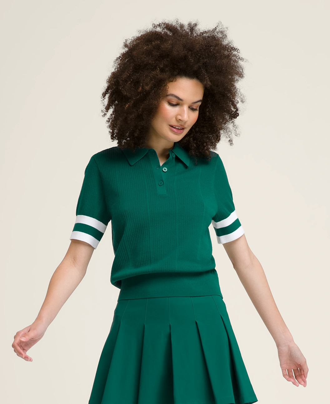 Essex Polo in Green